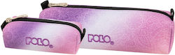 Polo Pencil Case Cylinder Pink