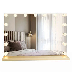 Rea Tape Wand-Schminkspiegel mit Licht