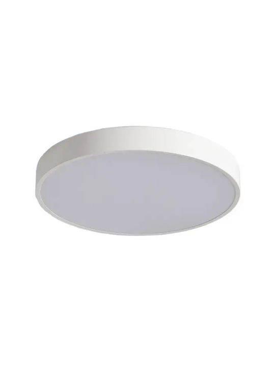 Spot Light Таванна Плафониера Бяла с Вграден LED