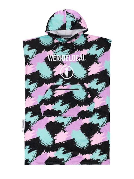 We Ride Local Beach Poncho Multicolour