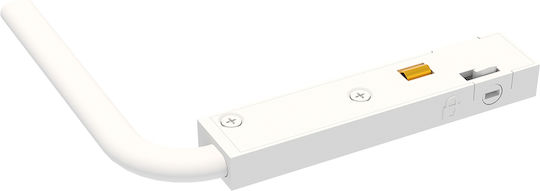 Alimentator Mini Magnetic Calea Ferată Alb 24V DC 2m Cablu Tmf2mw