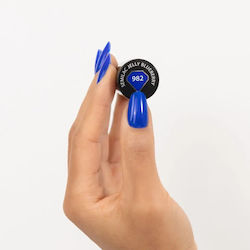 982 Semilac Ojă Uv Gel Jelly Blueberry 7 Ml