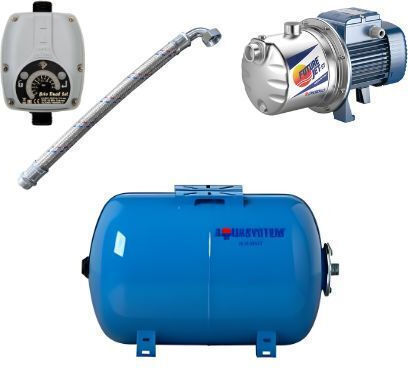 Water Pressure Pump Horizontal Container 35 Liters 1.25hp Jetm 2a-st Pedrollo