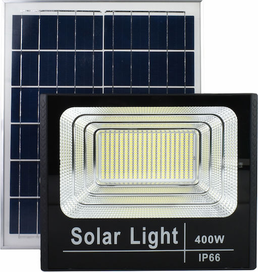Solar Light 400W 20000lm Cold White 6500K with Photocell and Remote Control IP66