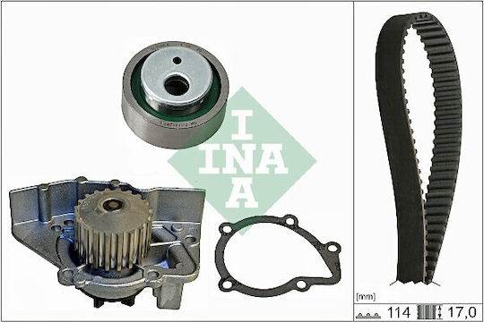 INA Pompa De Apă Auto Pentru Peugeot 205 306 309 405 Fiat Ulysse Citroen BX Berlingo Xantia Xsara ZX BMW X1