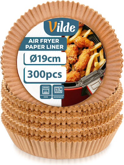 Vilde Antihaft-Backpapier für Air Fryer 19x19cm 300 Stück