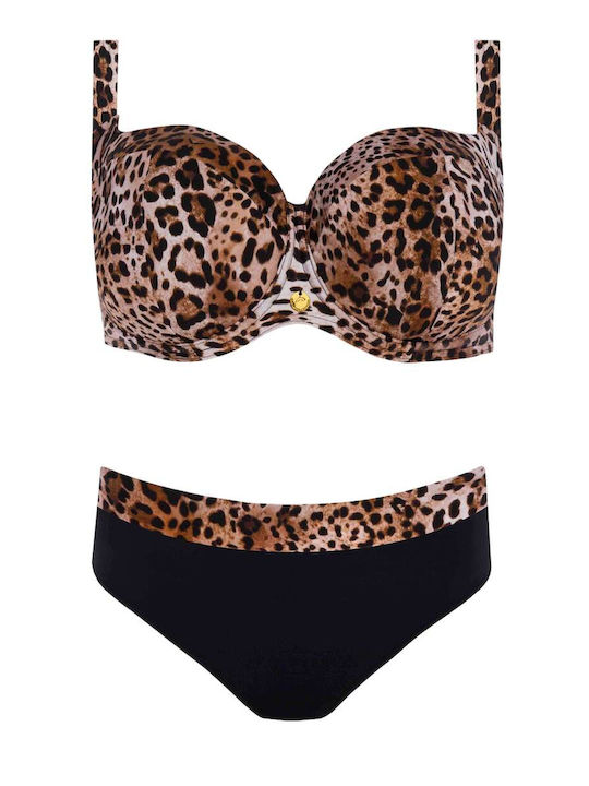 Self Collection Set Bikini Leopard