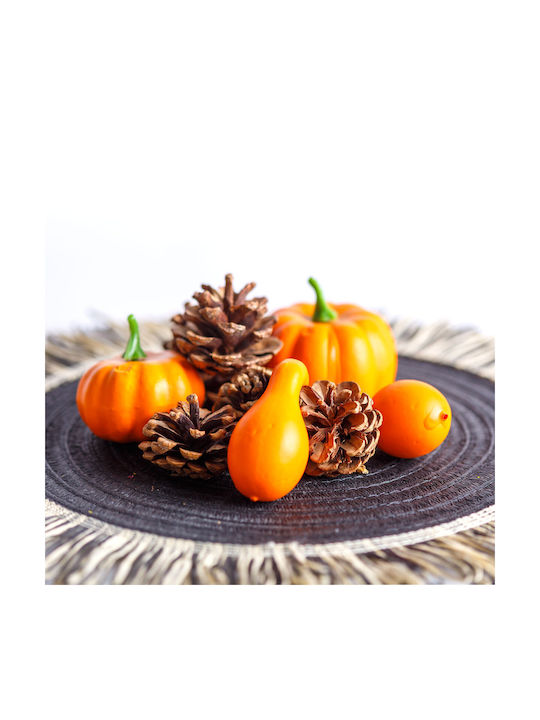 Set De Decorațiuni De Toamnă Dovleci Conuri 9 Bucăți Ornament Decorativ 5-7 Cm