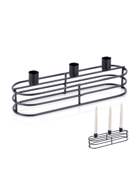 Home&Styling Collection Κηροπήγιο Μεταλλικό