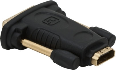 Adaptor Hdmi La Dvi Hdmi Feminin La Dvi Feminin Convertor Video Cu Contacte Placate Cu Aur Negru 1 Bucată