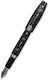 Montegrappa Black Fountain Pen With Black Ink