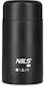 Nils Μπουκάλι Θερμός Ανοξείδωτο BPA Free 1lt BLACK NILS CAMP