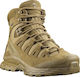 Salomon Cizme Militare Ghete Scurte 4d Forces 2 100% Impermeabile Cu Membrană Gore-Tex Din Mesh Maro