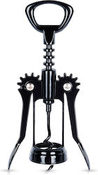 Deschizător Metalic De Vin Negru 16 Cm