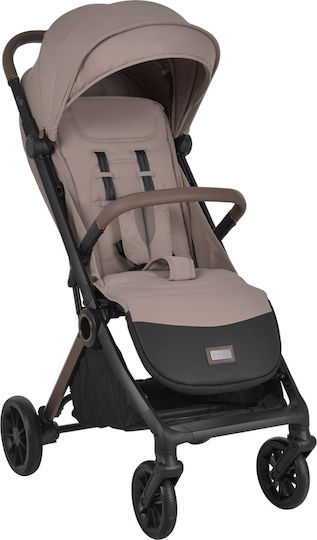 Bebe Stars Isla Baby Stroller Suitable for Newborn Almond Beige 8.7kg