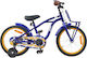 vidaXL 16" Παιδικό Ποδήλατo BMX Μπλε