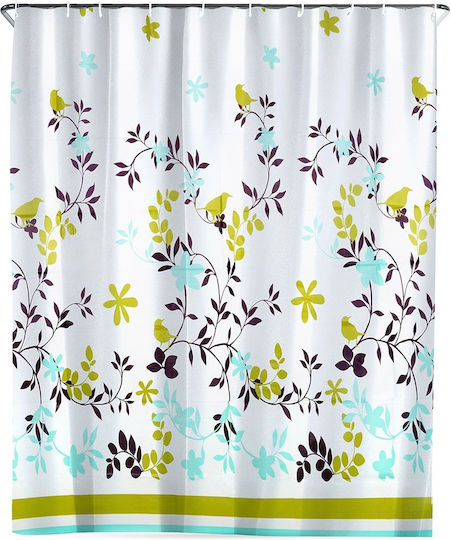Vilde Shower Curtain 180x180cm Transparent