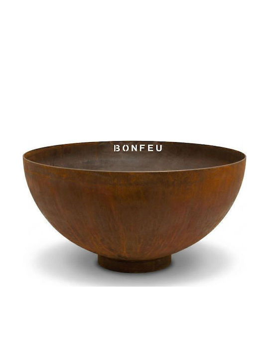 Bonfeu Bonbowl Pro Feuerstelle Draußen Metallisch