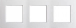 Rosa White Triple Frame E+pl59286