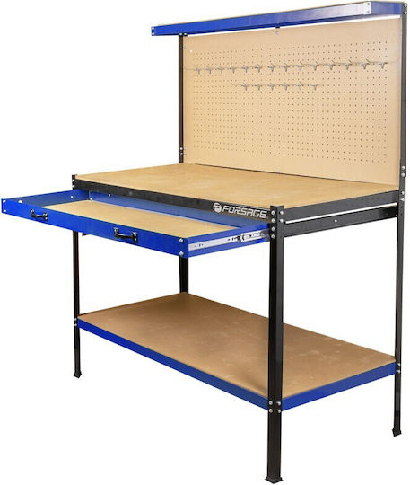 Workshop Tool Workbench 120 Cm Drawer Panel Forsage