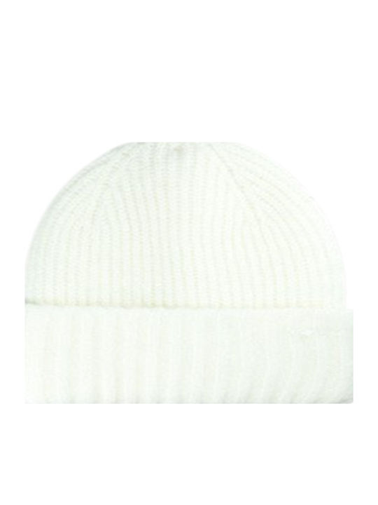 Women's Beanie Knitted Beanie in Beige Color