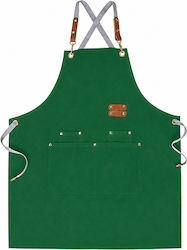 Adiavroxo (Work Aprons & Sleeves) Ποδιά Barista / Bartender / Σερβιτόρου Πράσινη Adiavroxo (Work Aprons & Sleeves) Ποδιά Barista / Bartender / Σερβιτόρου Πράσινη