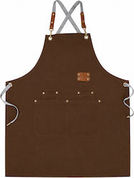 Adiavroxo (Work Aprons & Sleeves) Ποδιά Barista / Bartender / Σερβιτόρου Καφέ