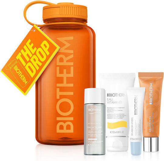 Biotherm Vitamin Glow Drop Hautpflege-Set für Feuchtigkeitsspendung & Aufhellung 5Menge