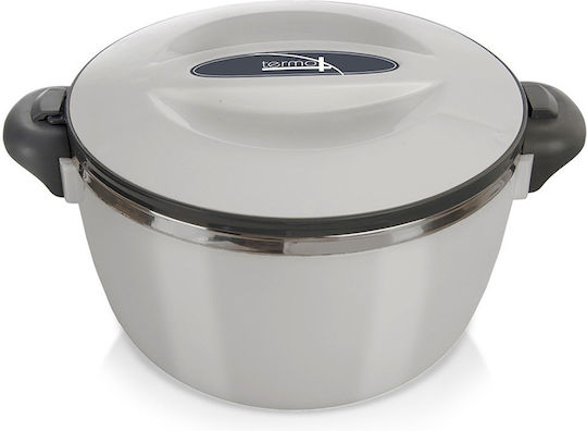 Orion Δοχείο Φαγητού Inox Θερμός Γκρι 2lt