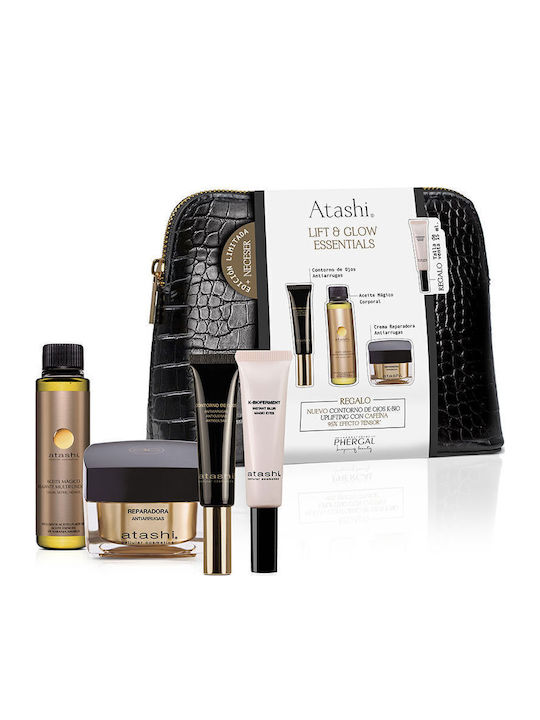 Atashi Lift & Glow Essentials Σετ Περιποίησης για Αντιγήρανση, Λάμψη & Σύσφιξη Atashi Lift & Glow Essentials Σετ Περιποίησης για Αντιγήρανση, Λάμψη & Σύσφιξη