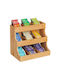Relaxdays Box for Tea with White Lid 24x17.5x27cm