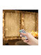 10 LED Weihnachtsbeleuchtung 3m x 100cm Vorhang