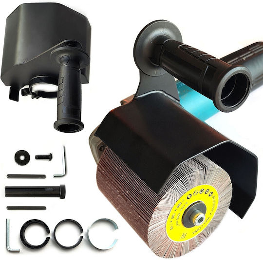 Glob Tools Attachment Angle Grinder Satin Finishing Brushes 125x100mm Gt04-01
