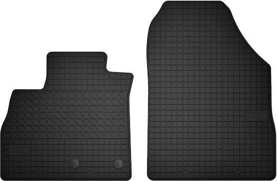 Front Rubber Mats Renault Grand Scenic Iv Minivan From 2015 To 2022