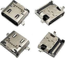 Βύσμα Τροφοδοσίας Dc Power Jack Socket Laptop Asus Rog Flow X13 Gv301 Gv302xa K6501zm Gv301qc Gv301q Gv301qh Gv301qe Q528 Q538 12013-00177700 Type-c Κωδ.31142