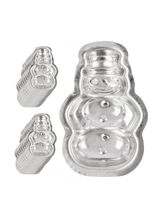 Orion Set Forme De Tăiat Biscuiți Oameni De Zăpadă 5.5x3.5x1.5cm 20 Bucăți