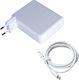 Ac Adapter USB-C Φορτιστής Laptop 140W 5A για Apple με Αποσπώμενο Καλώδιο Τροφοδοσίας