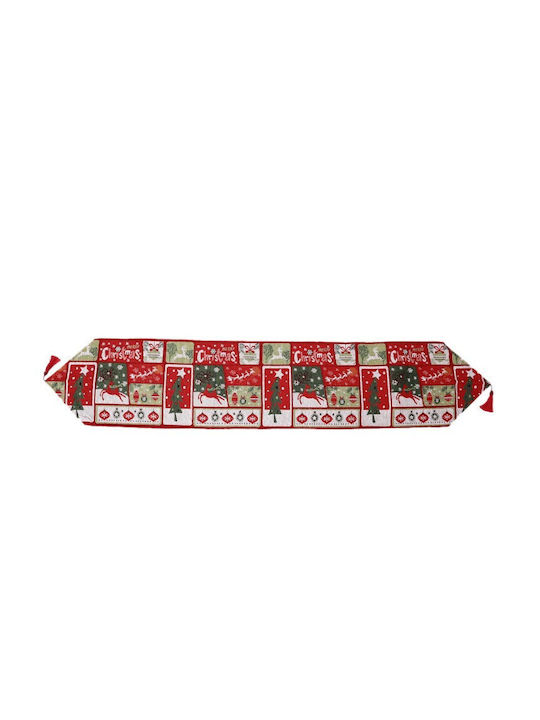 Alista Home Seturi De Masă Tesătură Roșie 180x35cm