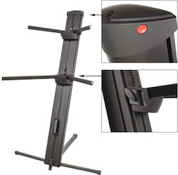 V-tone Deluxe K2 Double Adjustable Keyboard Stand V-tone Deluxe K2 Double Adjustable Keyboard Stand