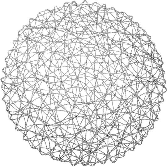 Orion Round Gray Paper Placemats Orion Round Gray Paper Placemats