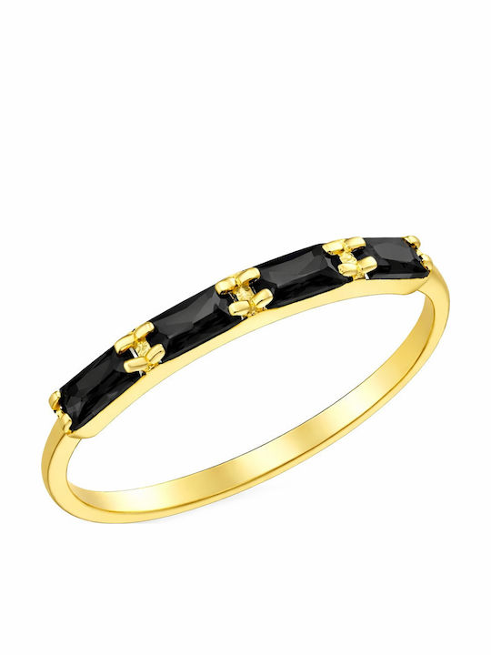 Ioannis Kosmima Women's Ring with Zircon from 14K Gold MSD-24911Y