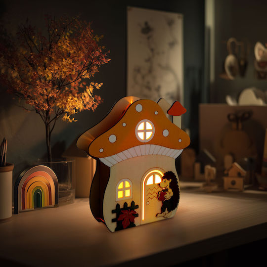 Alista Home Decorative LED Lamp Warm White Mushroom 15x16x5cm