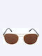 Unisex Ochelari De Soare Cu Culoare Auriu