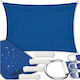 GoGarden Rechteckiges Sonnensegel Marineblau 3x4m 160 g/m²