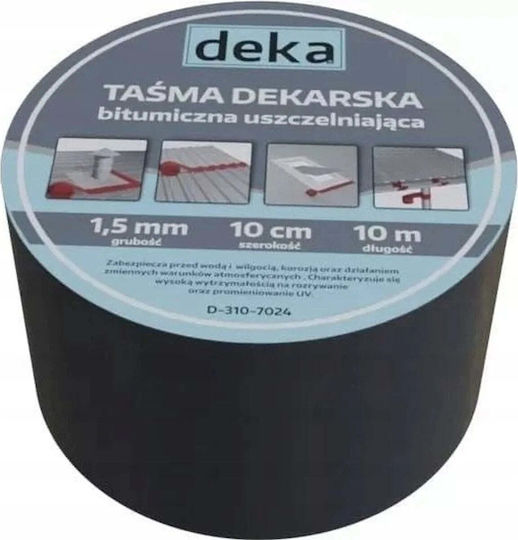 Deka Bandă De Etanșare Pentru Acoperiș Alubutyl 10cm*10m Neagră D-410-9005