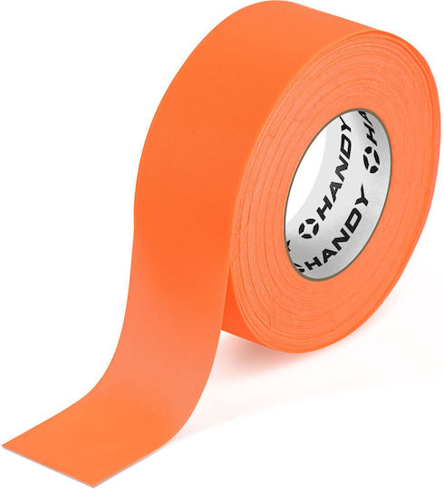 Bandă Fluorescentă Portocalie De Marcare 75 M X 25 Mm Bandă De Delimitare Zonă Periculoasă Pvc Interior Exterior