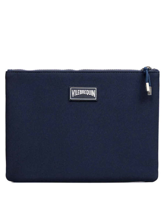 Vilebrequin Kulturbeutel Dunkelblauer Polyester 23x16cm