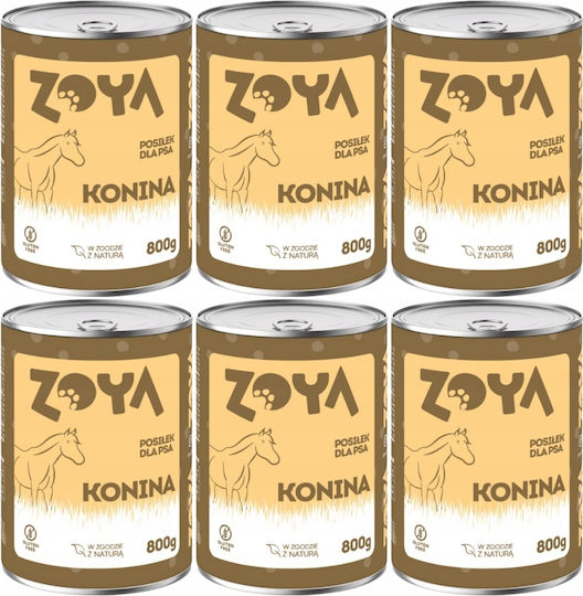Zoya Goes Pretty Nasses Hundefutter Dose Diät mit Fleisch und Huhn 6x800gr