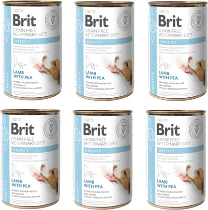 Brit Diets Течна Храна За Кучета С Агнешко Месо И Сьомга Без Зърнени Храни 6x400gr