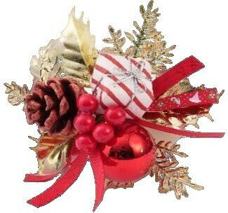 Christmas Decoration Flippy 15 X 23 Cm Bouquet Model 2 Multicolor